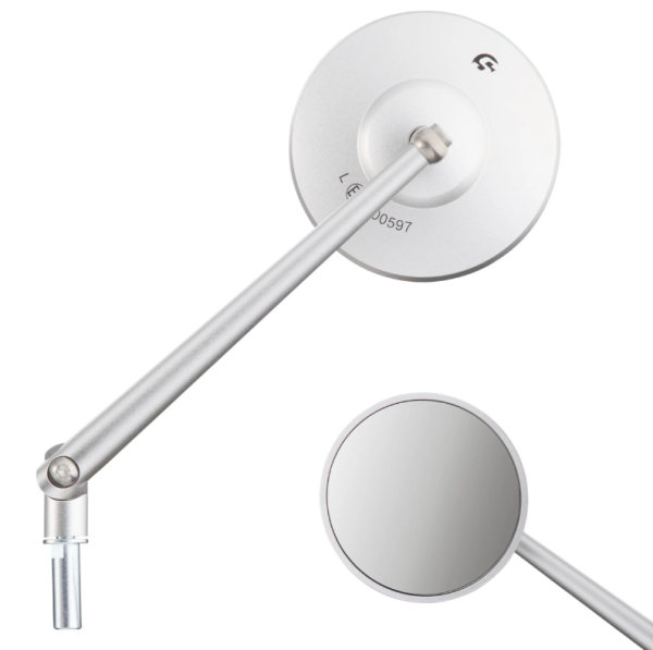 Standard Spiegel links oder rechts für Vespa ​PX 80-200ccm, aluminium matt