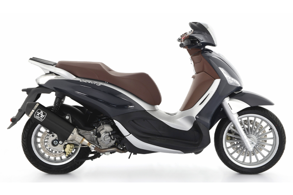 ARROW Auspuff DARK URBAN für Piaggio Beverly 300 HPE (21-)